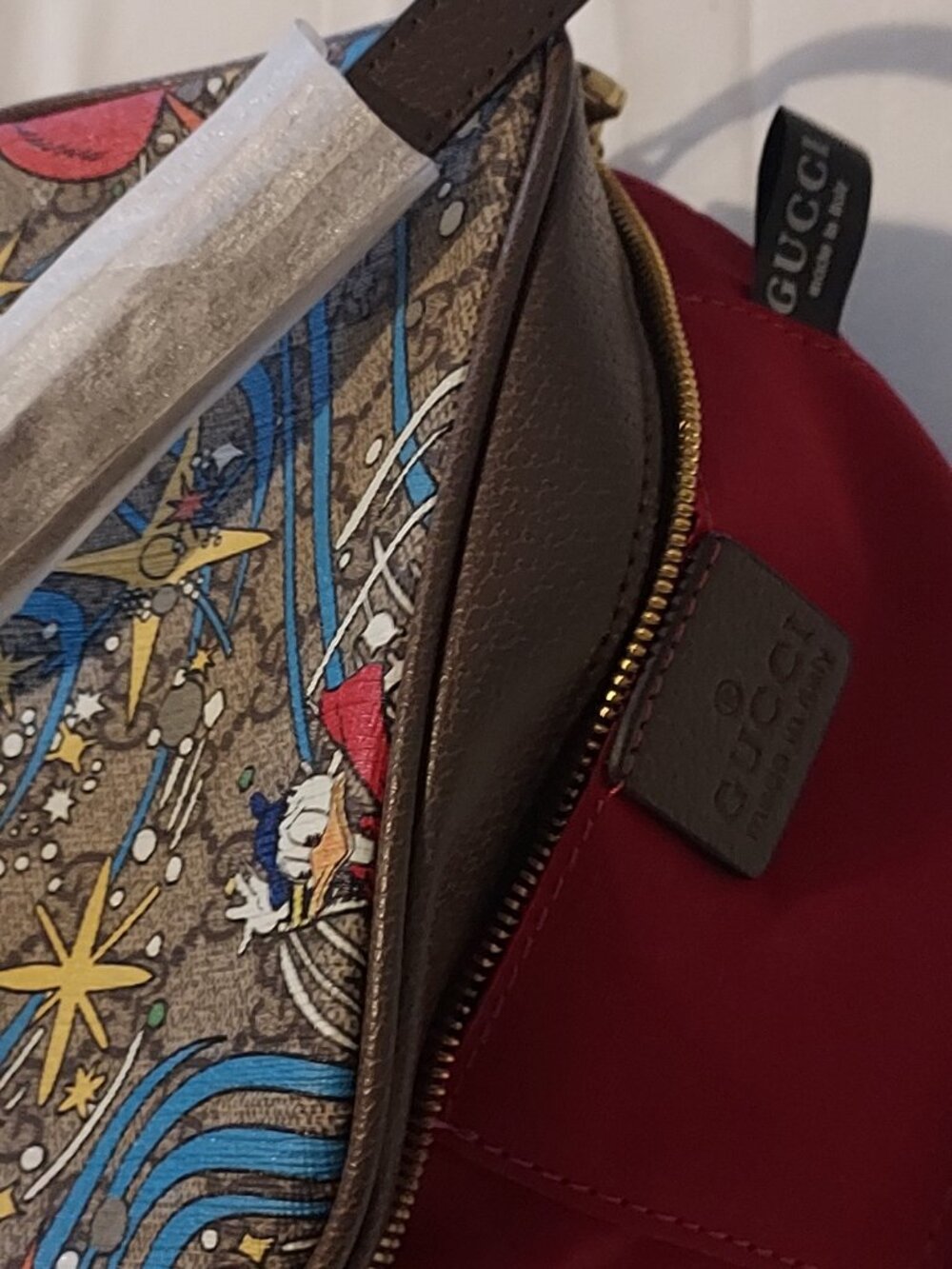 GUCCI Shoulder Bag Disney Collaboration Donald Duck - Picture 5 of 9